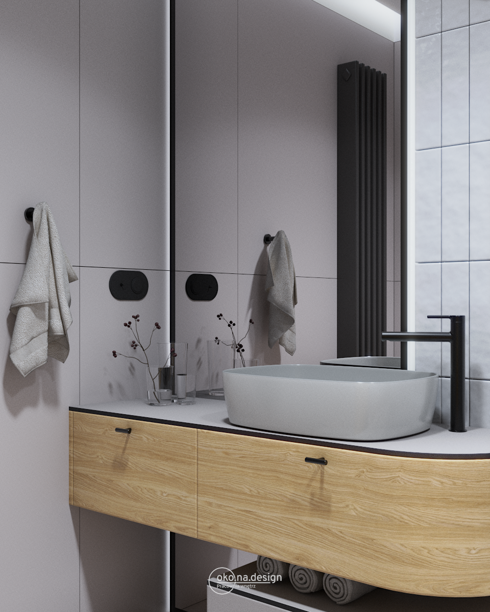 Łazienka_z_wanną_minimalizm_umywalka_Pracownia_wnętrz_oko.na.design