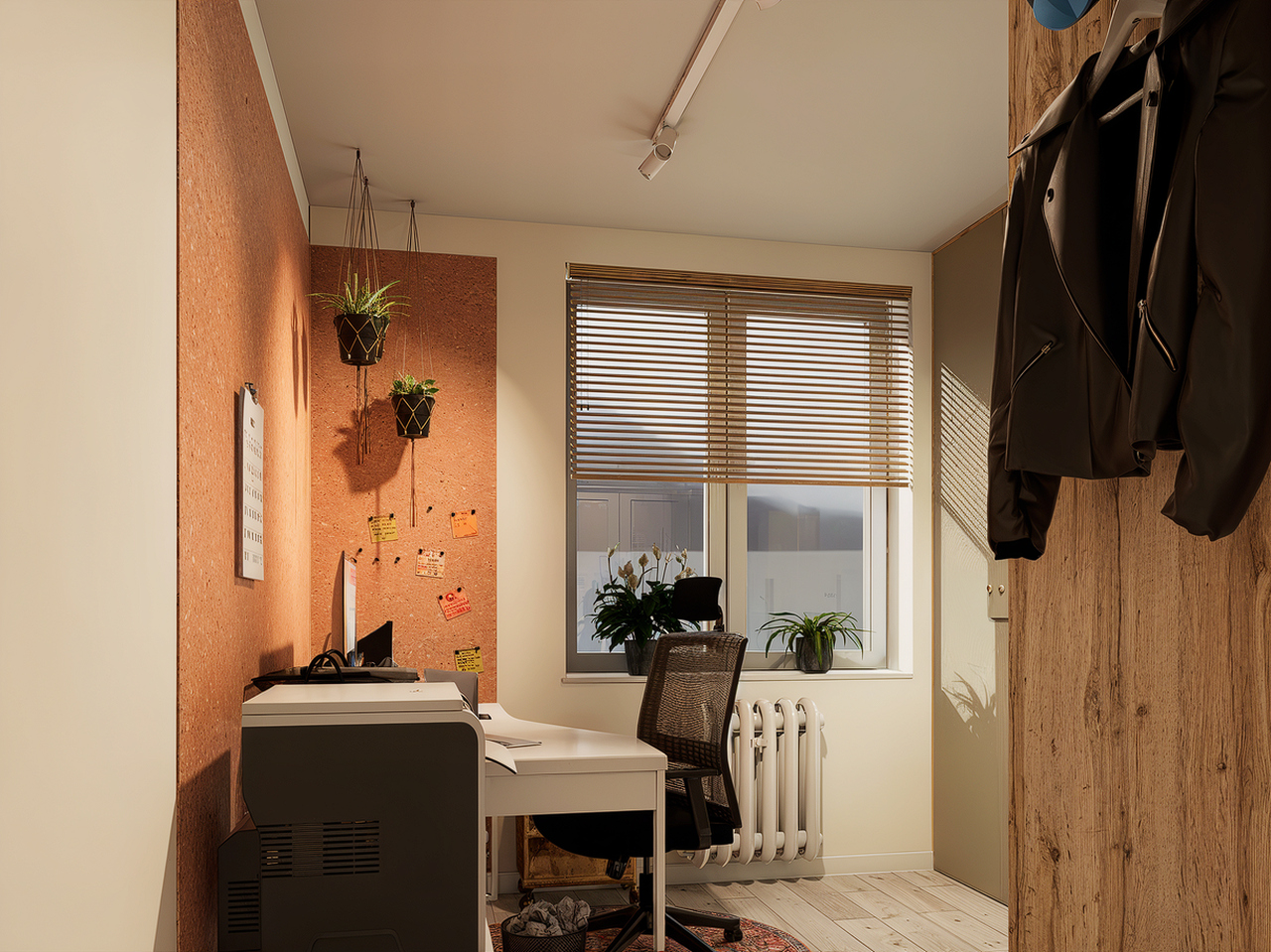 Gabinet_Wejście_Metamorfoza_mieszkania_okonadesign.pl