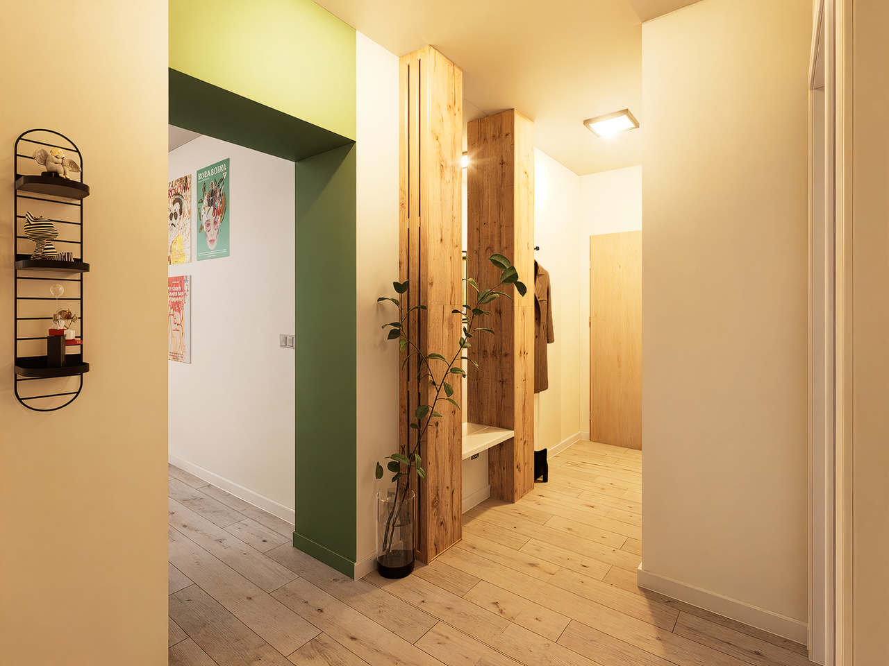 Przedpokój_Metamorfoza_mieszkania_okonadesign.pl